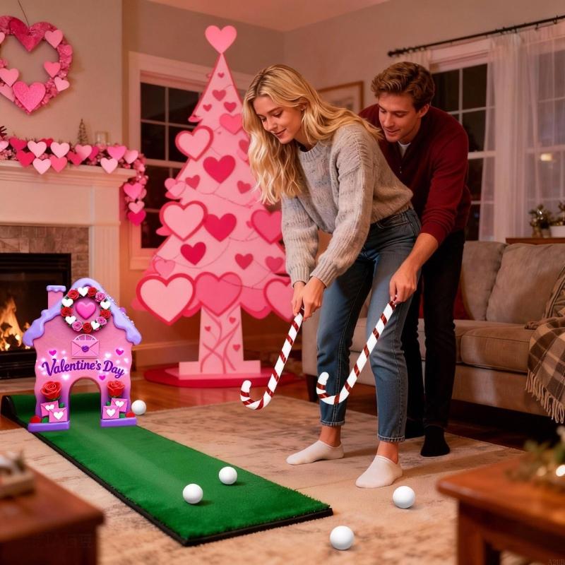 Party Games Golf - Ensemble jeu Golf en pain d'épices,