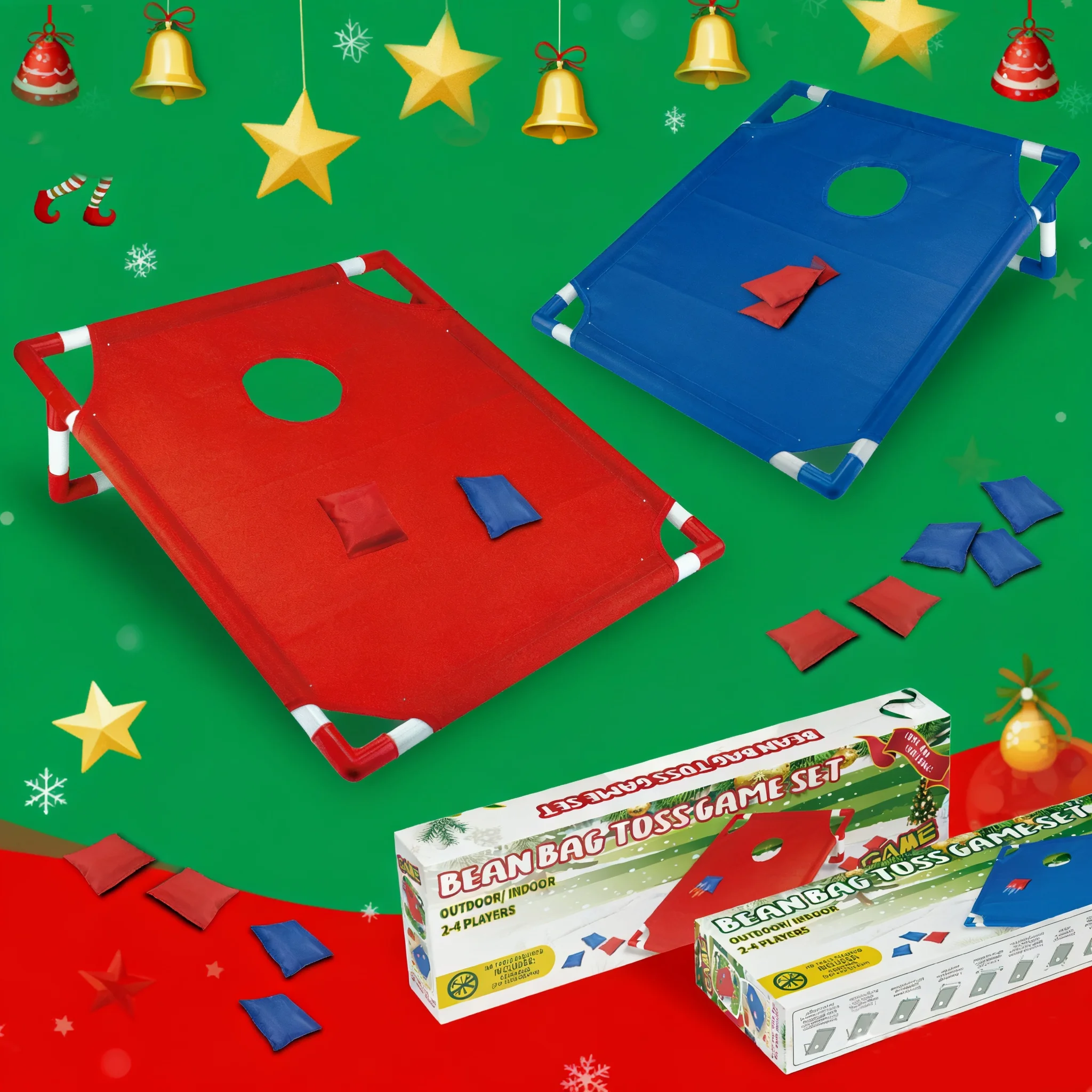 Cornhole Board Set - Ensemble de jeu Cornhole portable avec