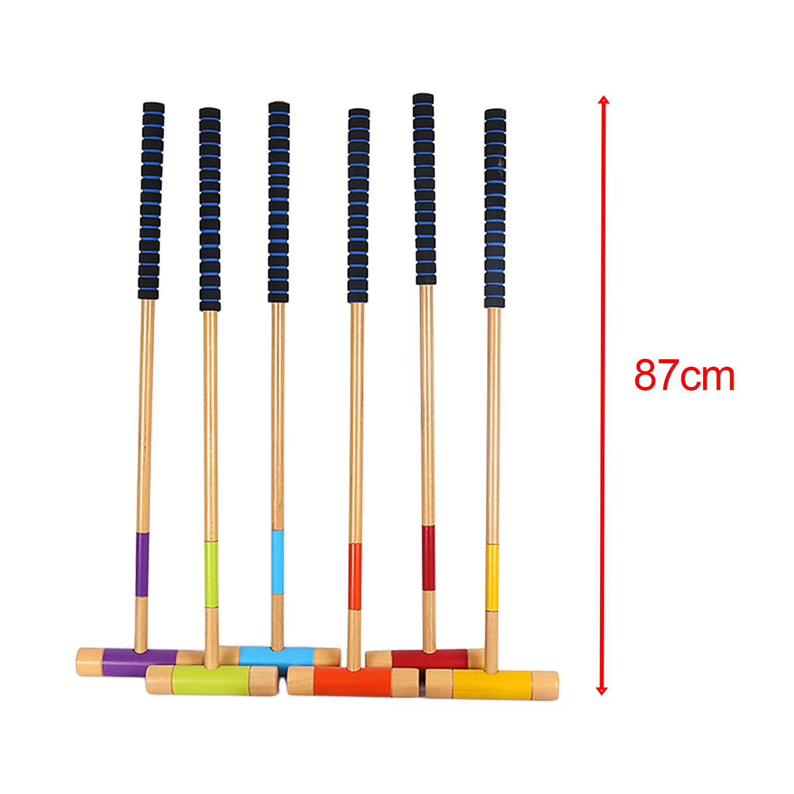 Croquet Set Lawn - Ensemble de croquet pour 6 joueurs,