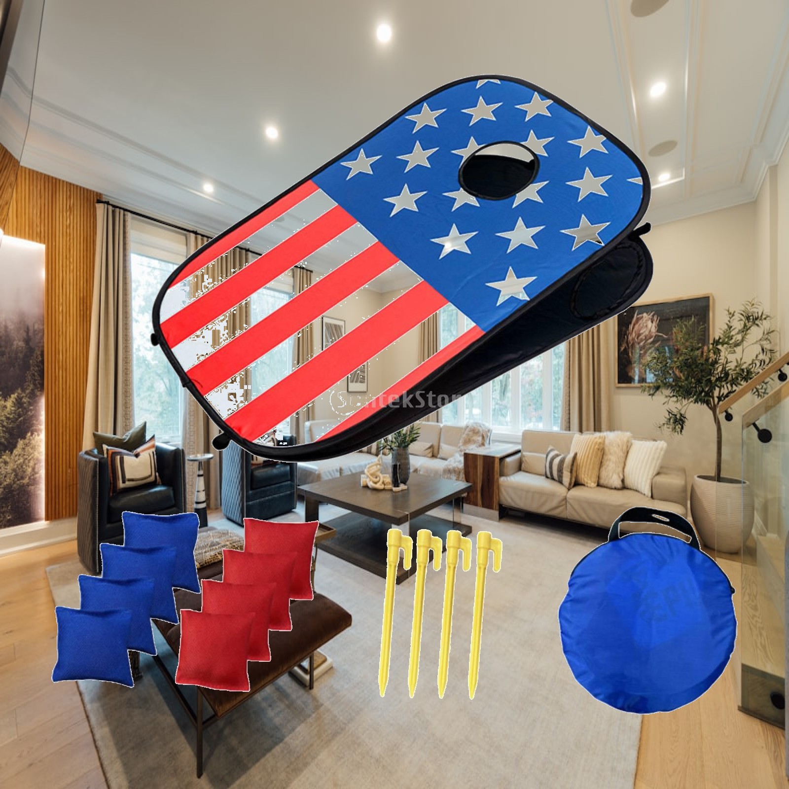 Cornhole Board Set - Ensemble de jeu de Cornhole, jeu