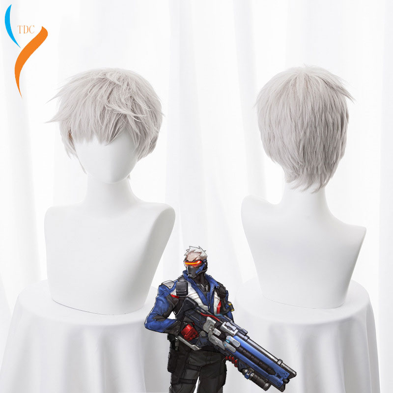 Party Games Jack - Perruque de Cosplay 30cm, perruque de
