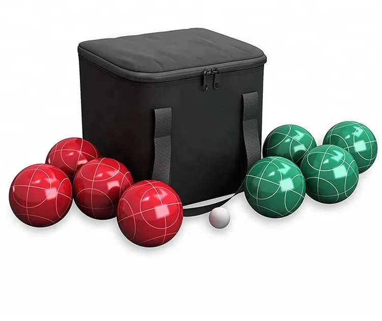 Bocce Ball Lawn - Ensemble de boules de Bocce avec