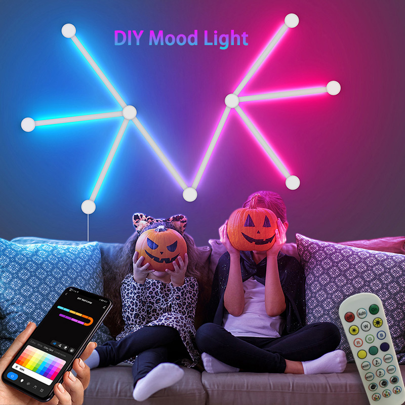 Party Games Groups - Applique murale RGB intelligente, connexion APP