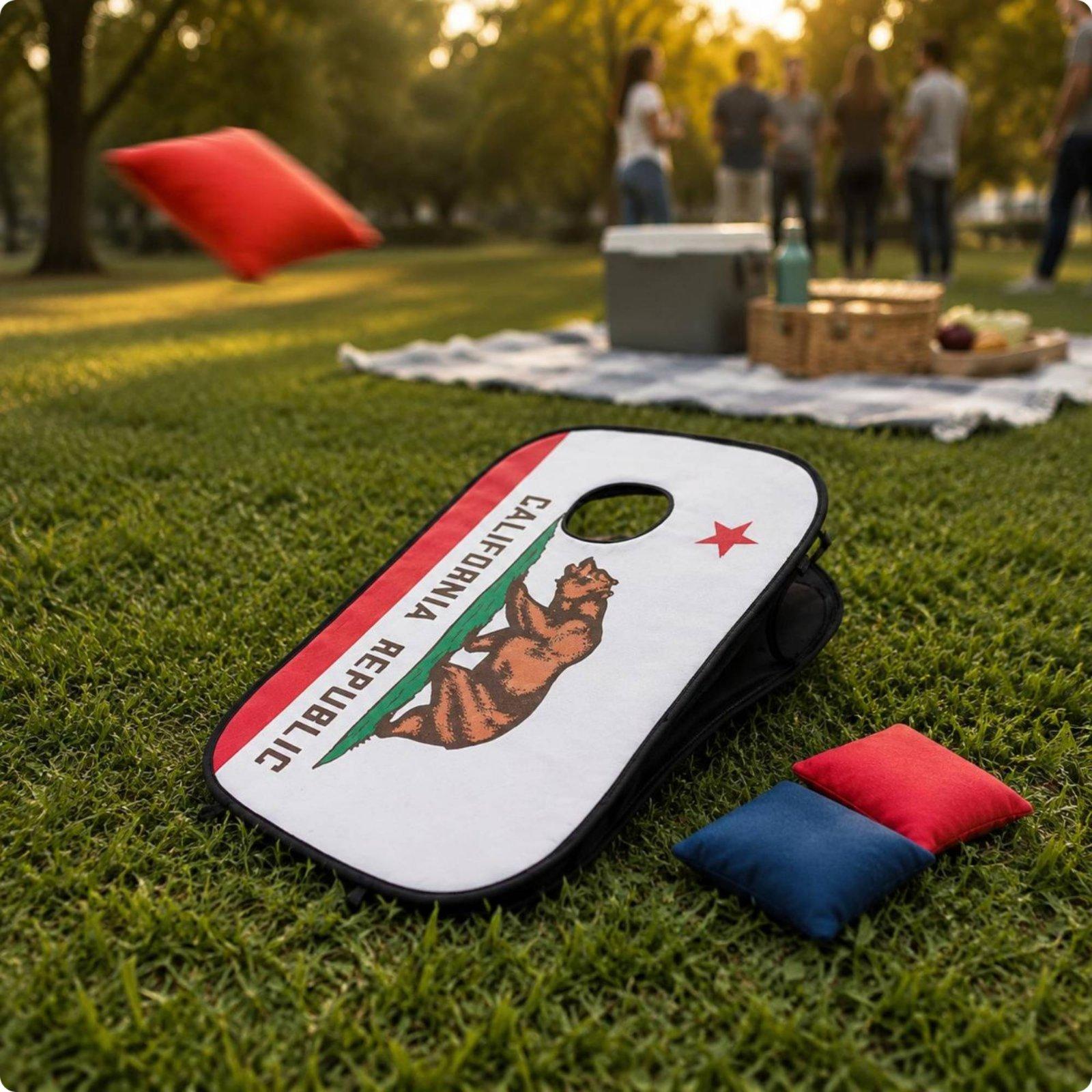 Cornhole Board Set - Ensemble de jeu de Cornhole pliable