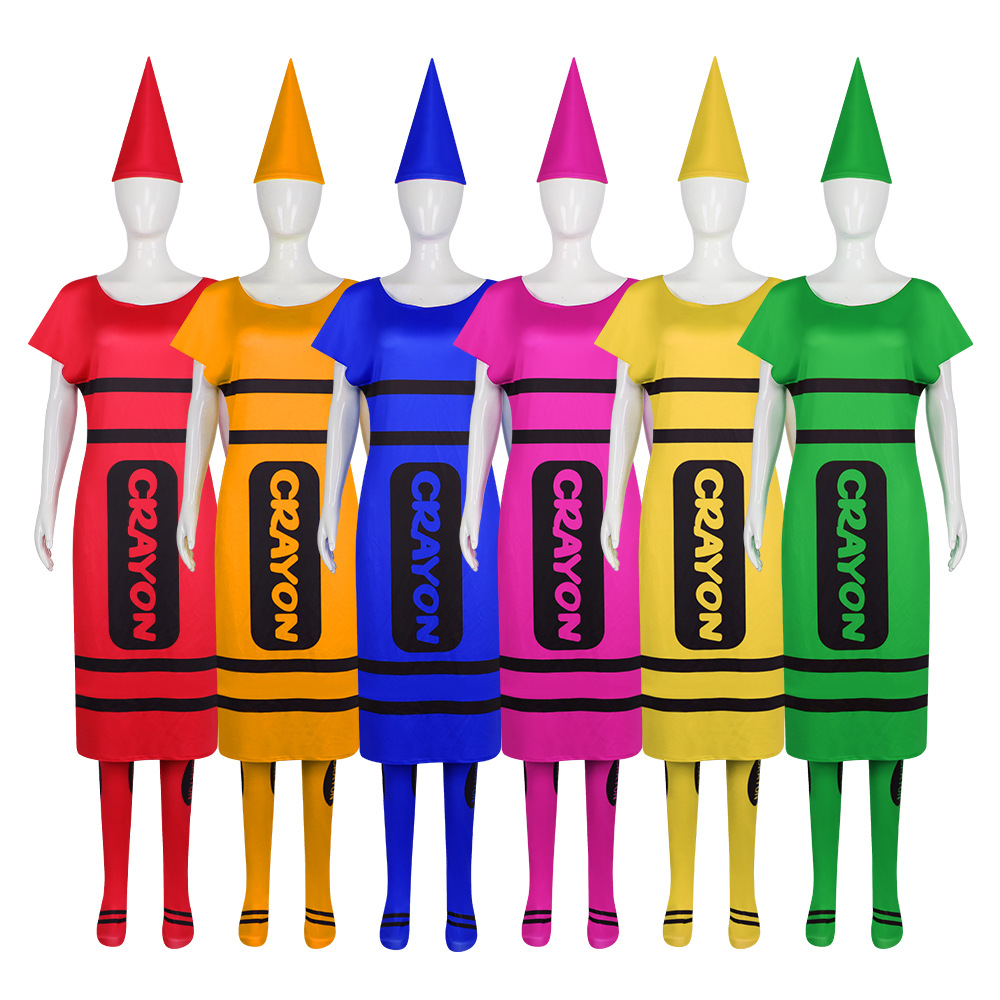 Party Games Group - Costume de cosplay Crayon pour femme