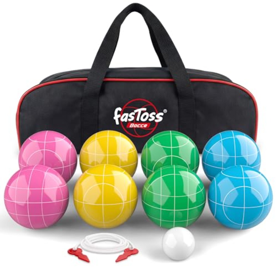 Bocce Ball Lawn - Ensemble de boules de pétanque pour
