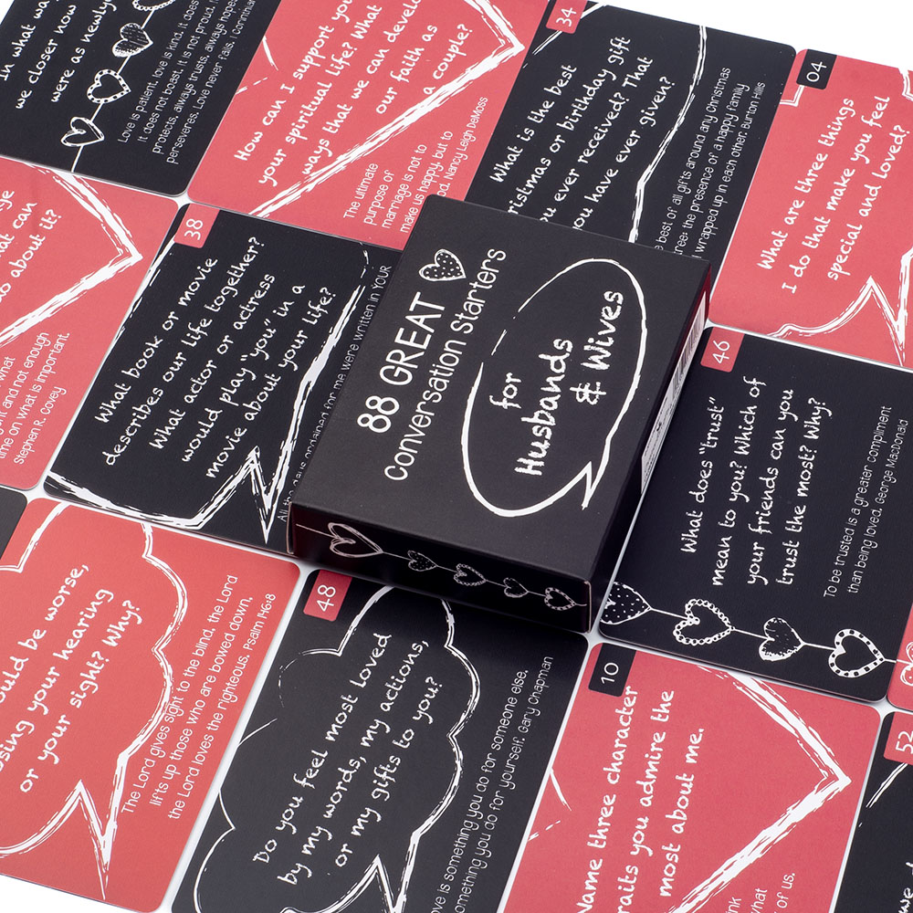 Party Games Group - 88 GRANDES Démarreurs de Conversation Cartes