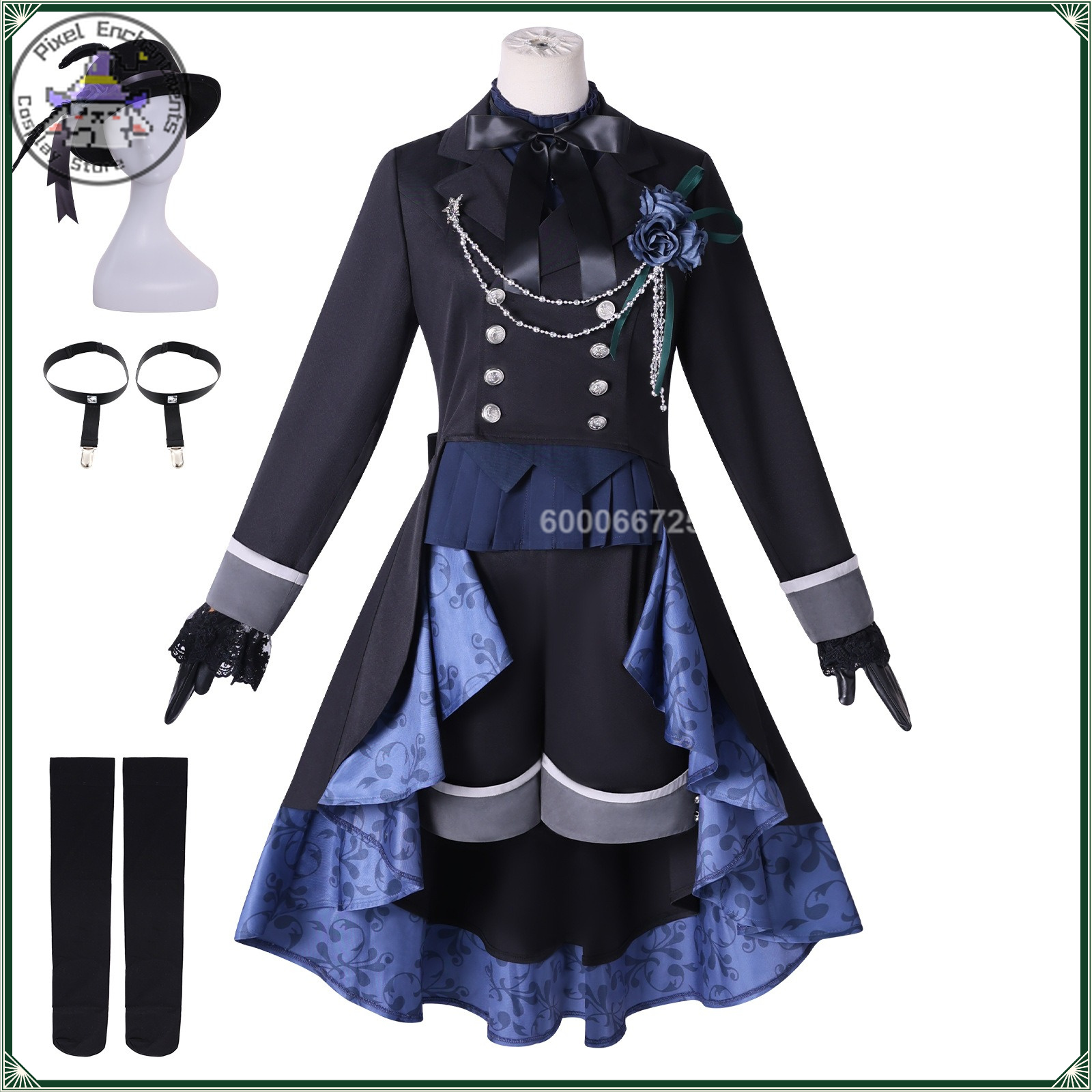 Party Games Classic - Costume de cosplay Black Butler Ciel