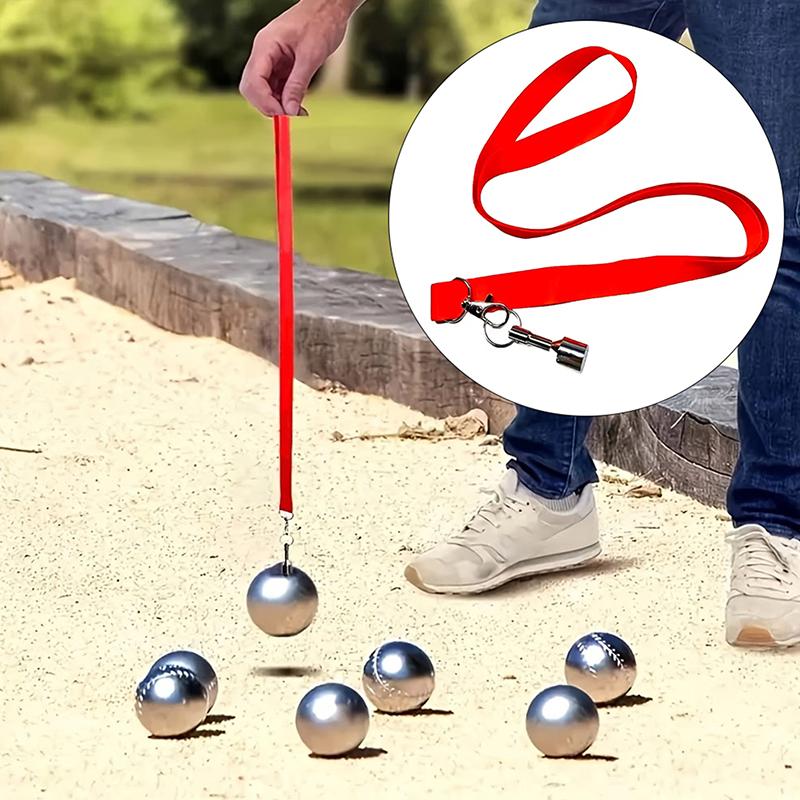 Bocce Ball Lawn - Ramasseur de boules magnétique portable pour