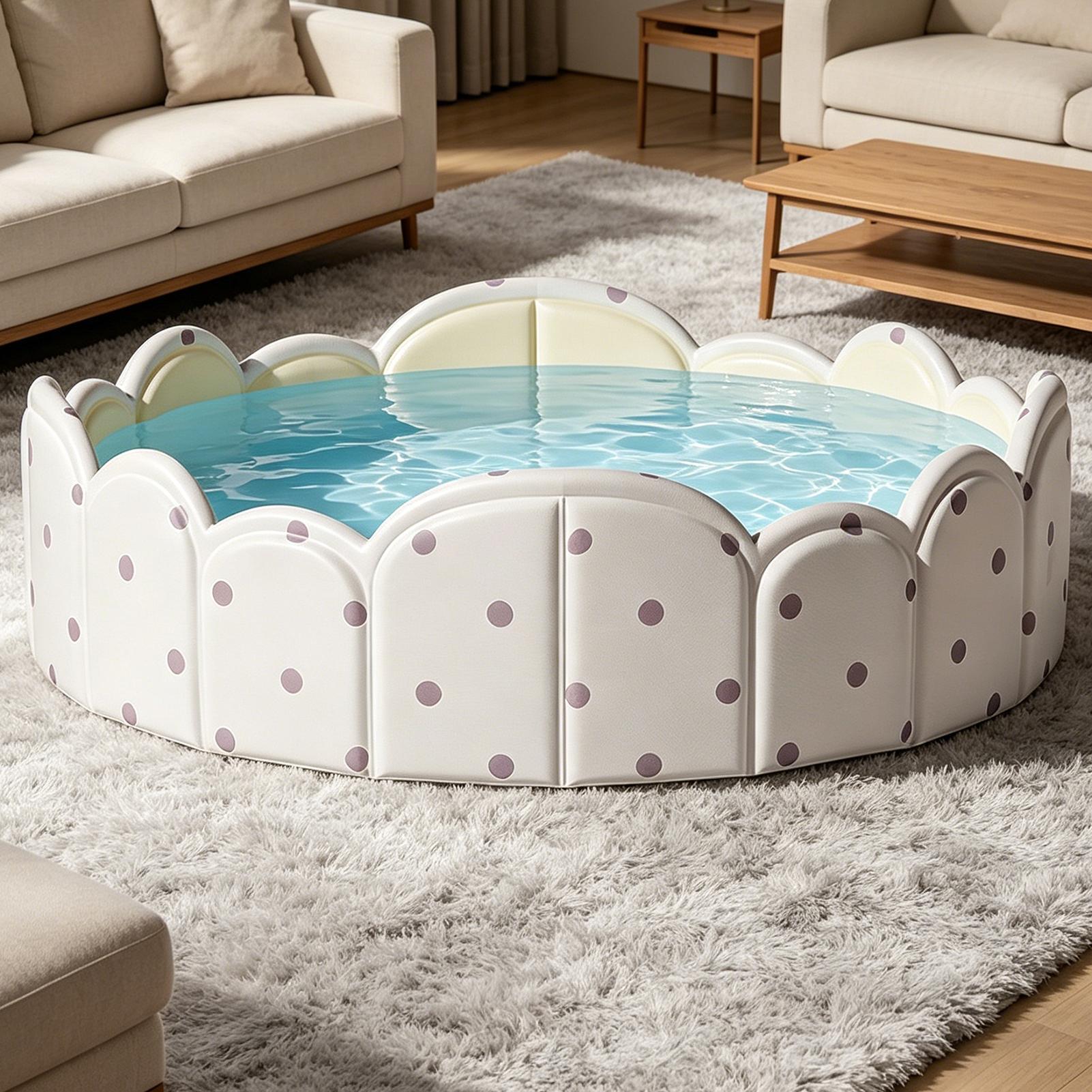 Kubb Game Yard - Piscine pliable pour animaux de compagnie,
