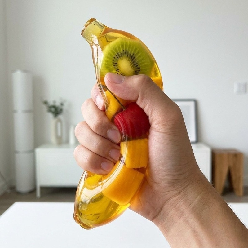 Party Games Questions - Jouet Squishy en Gelée de Banane,