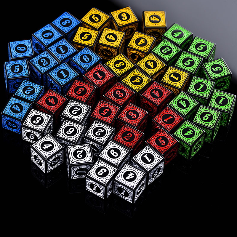 10 pièces/ensemble jeu de dés  - Party Games Group avis et prix