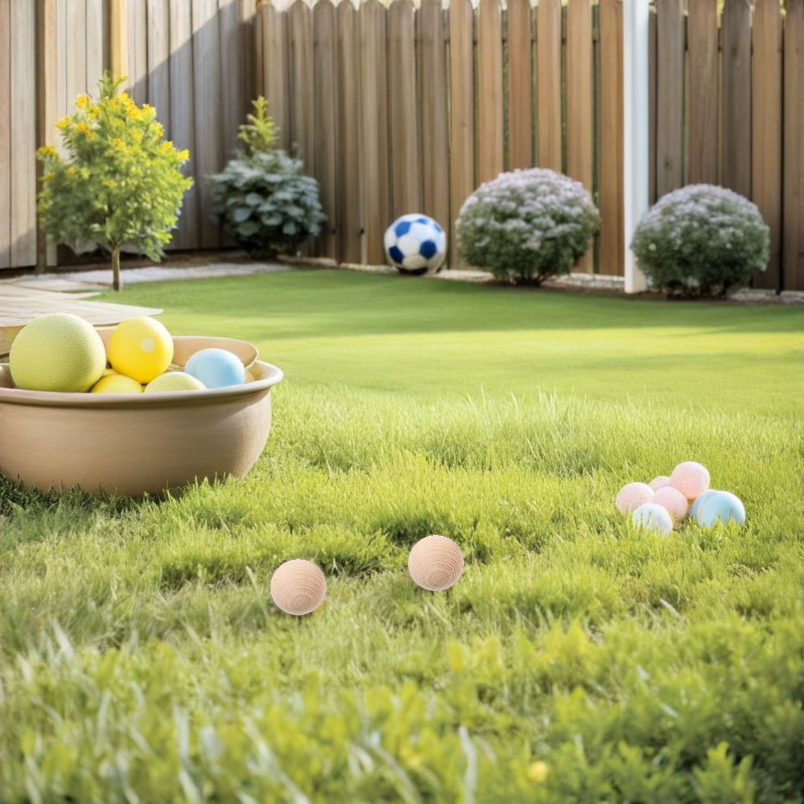4 balles de croquet en bois de - Croquet Set Lawn avis et prix