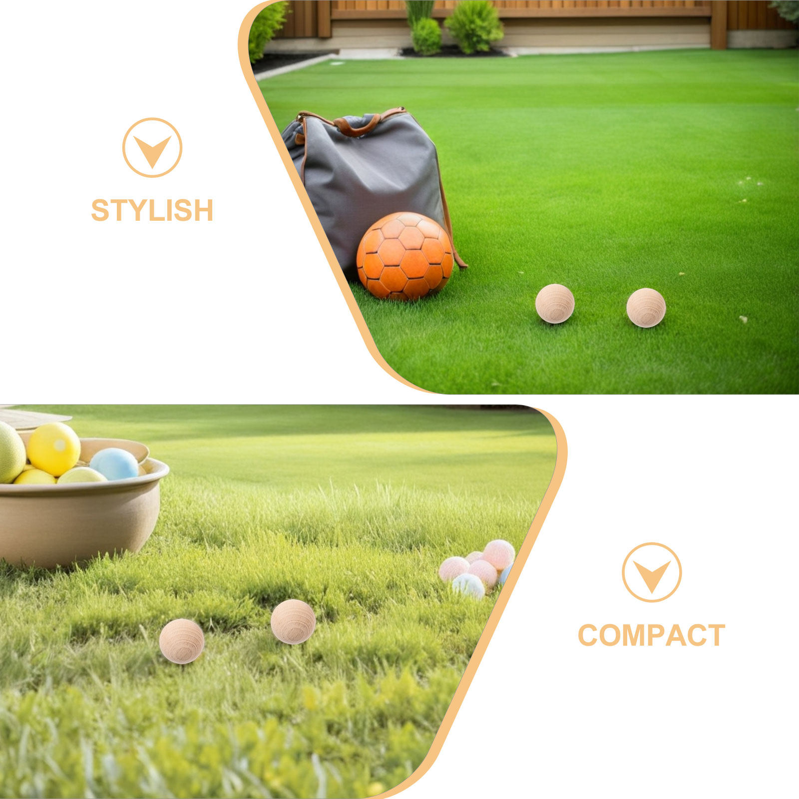 4 balles de croquet en bois de - Croquet Set Lawn avis et prix