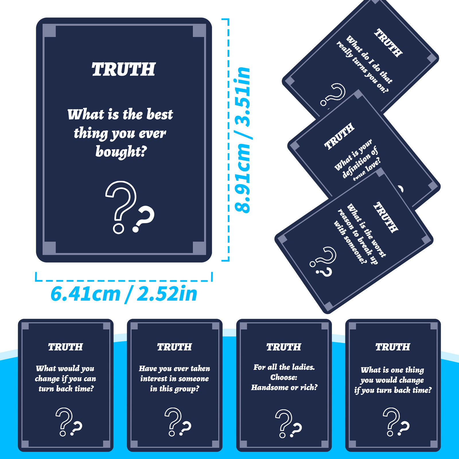 50 cartes de jeu de société po - Party Games Group avis et prix