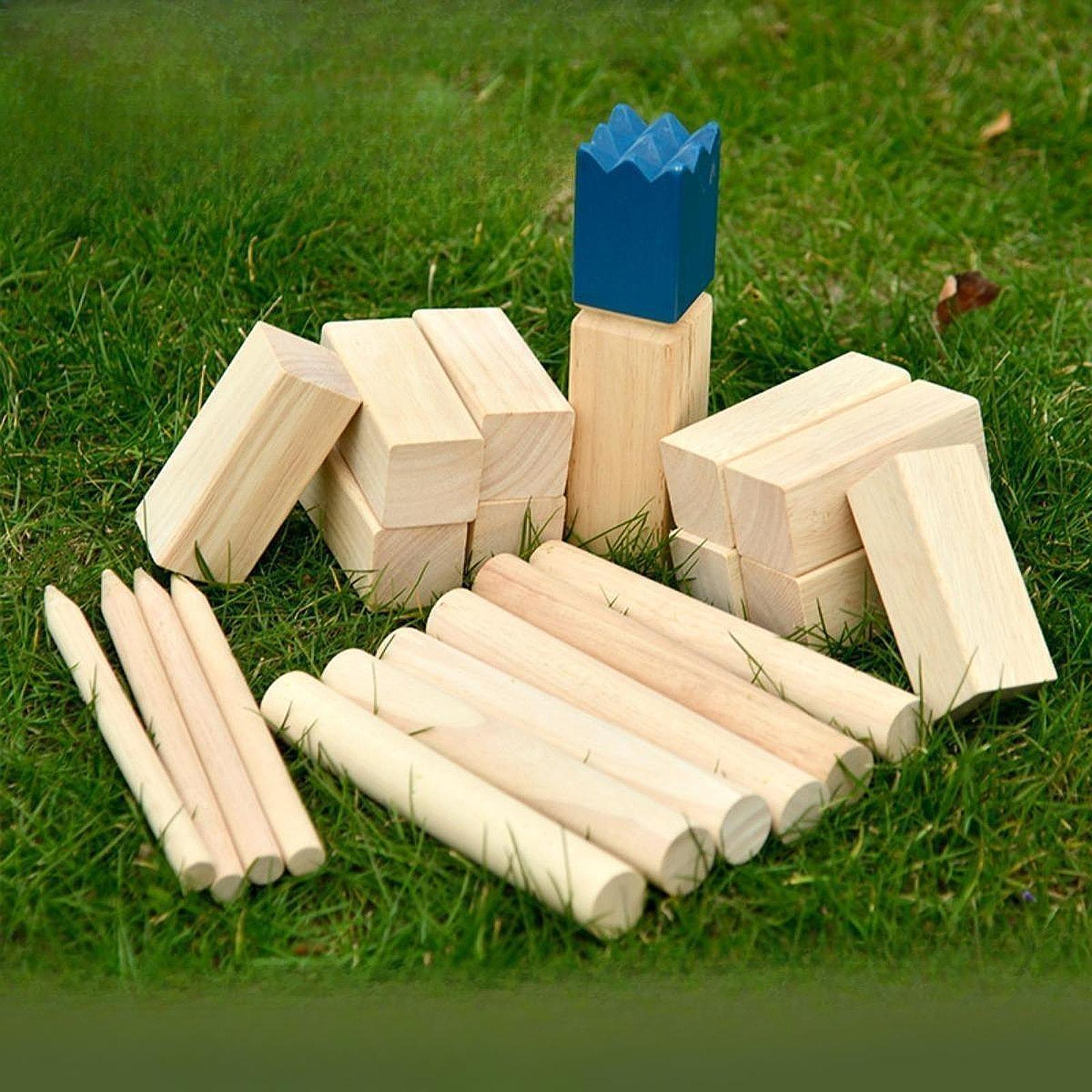 Jeu de lancer de blocs en bois - Kubb Game Yard avis et prix