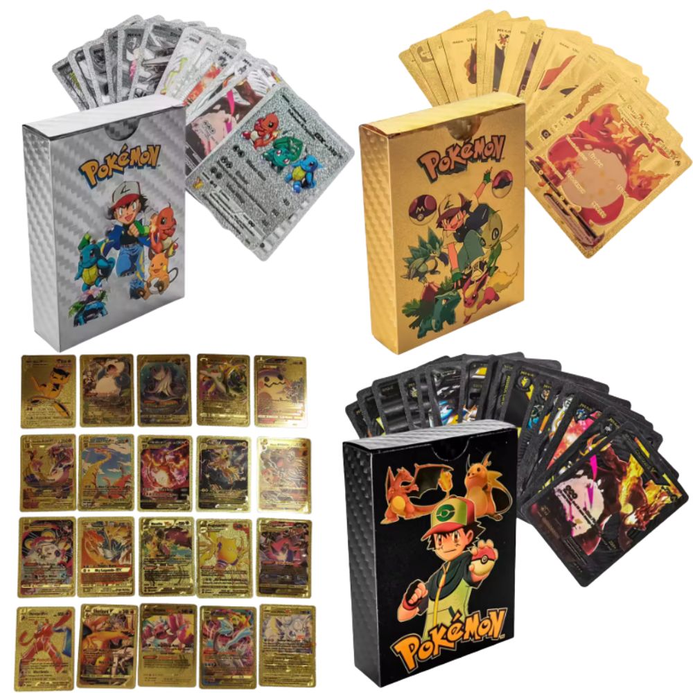 55 Cartes Pokémon Vmax GX Boît - Party Games Board Game avis et prix