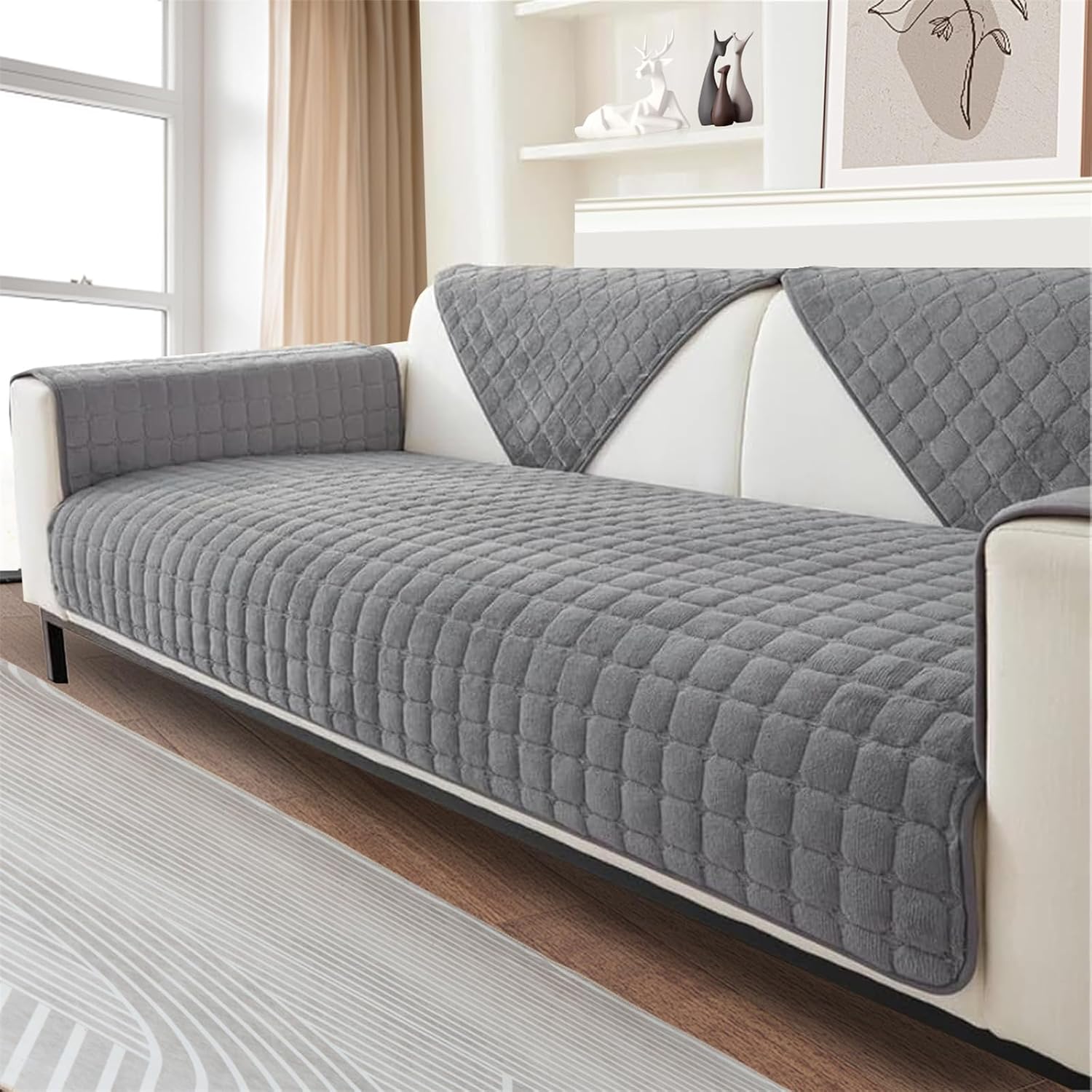 Coussin de canapé en velours é - Washer Toss Set avis et prix