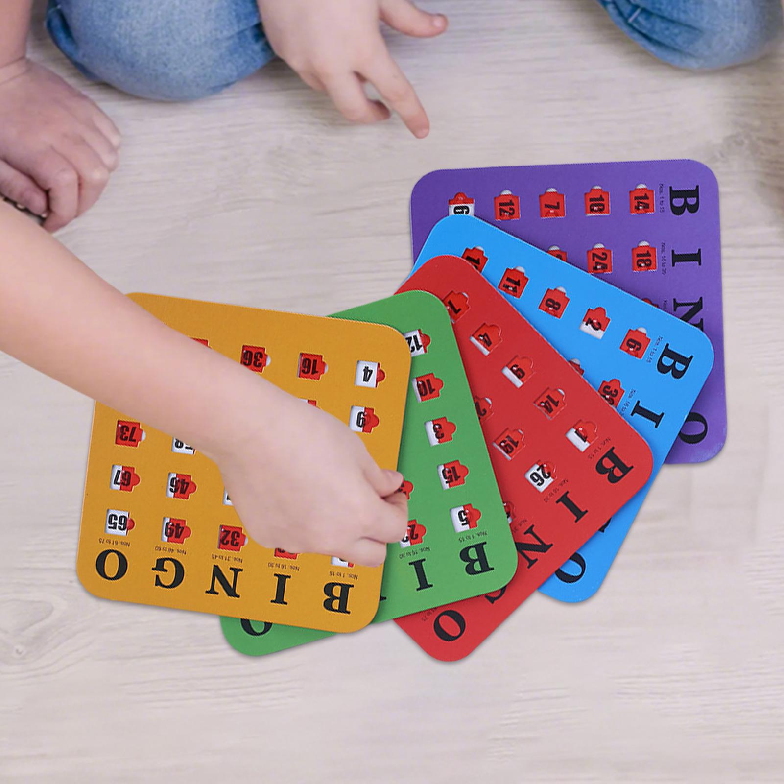 5 cartes de jeu de Bingo couli - Party Games Board Game avis et prix
