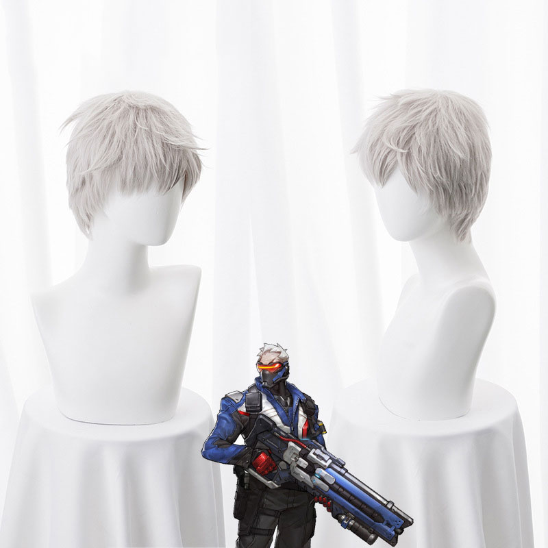 Perruque de Cosplay 30cm, perr - Party Games Jack avis et prix
