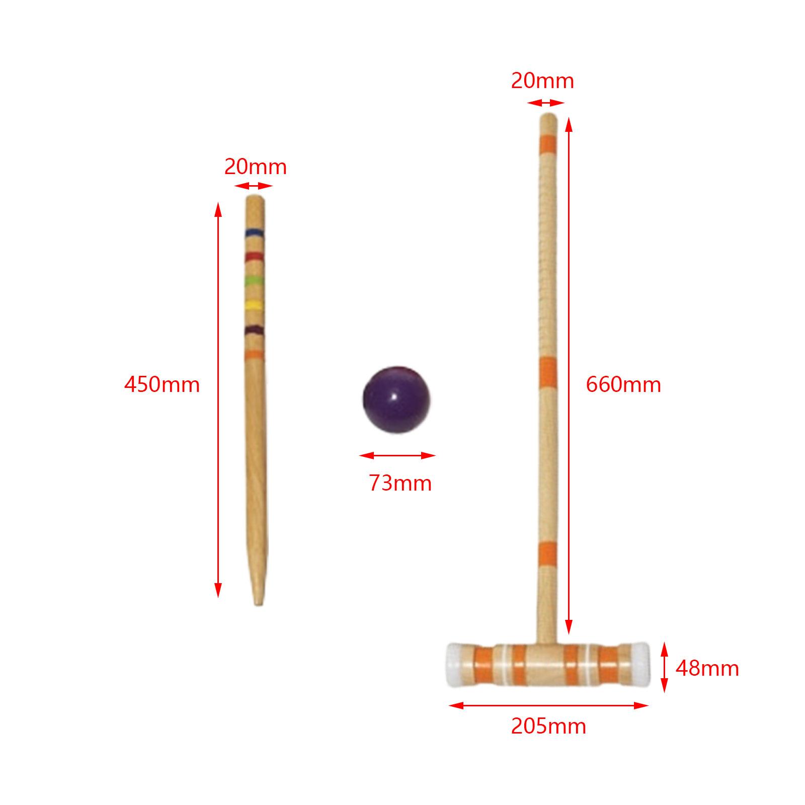 Ensemble de croquet pour six j - Croquet Set Lawn avis et prix