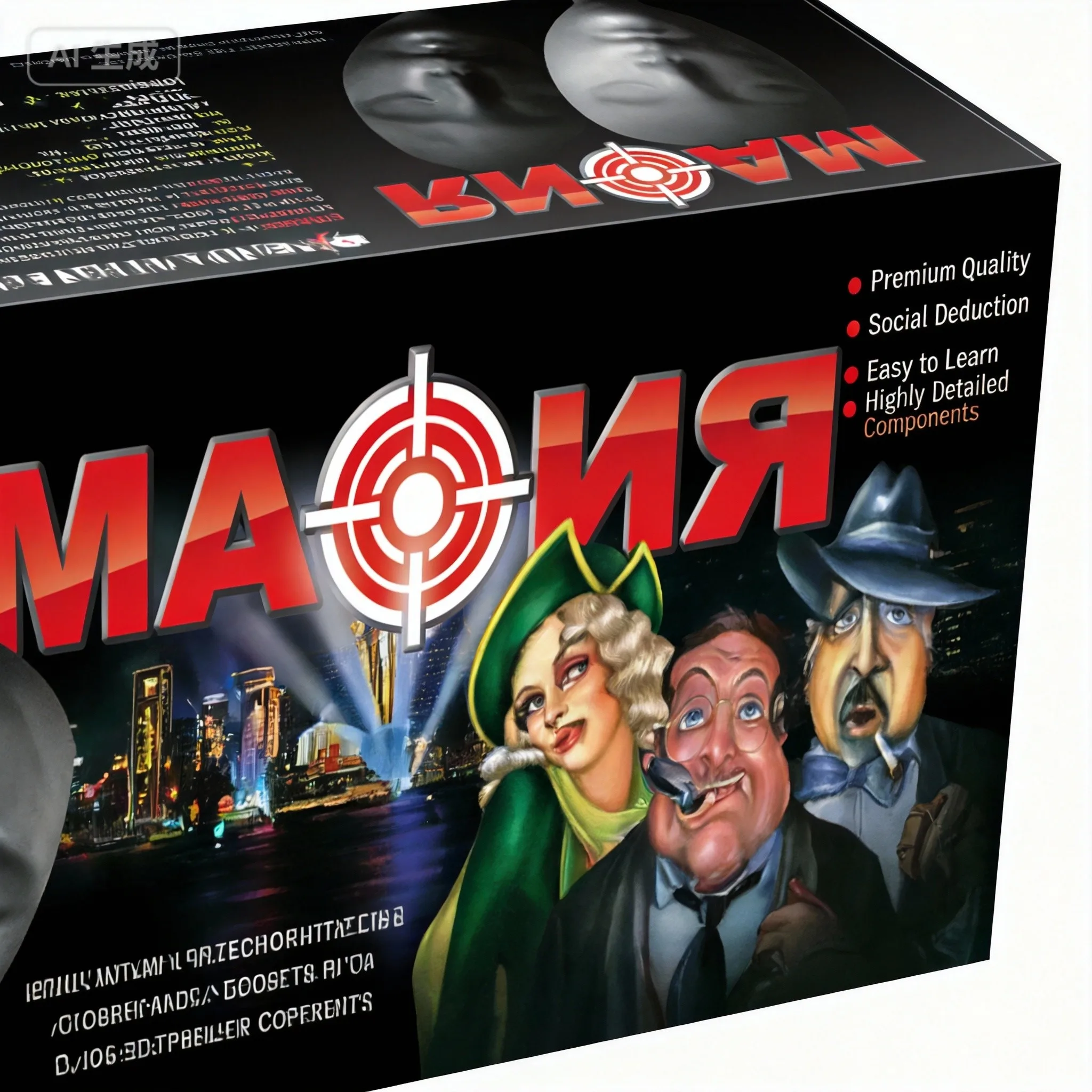 Jeu de société Mafia Lux Party - Party Games Mafia avis et prix