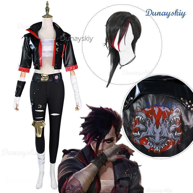 Vi Glass Anime Cosplay Costume - Party Games Jack avis et prix