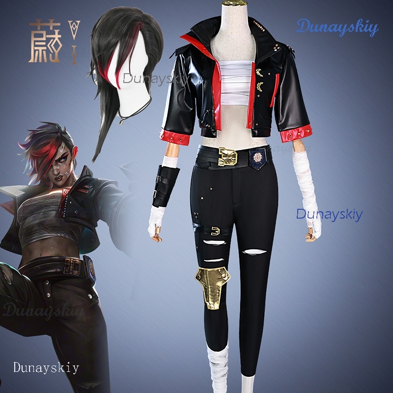 Vi Glass Anime Cosplay Costume - Party Games Jack avis et prix