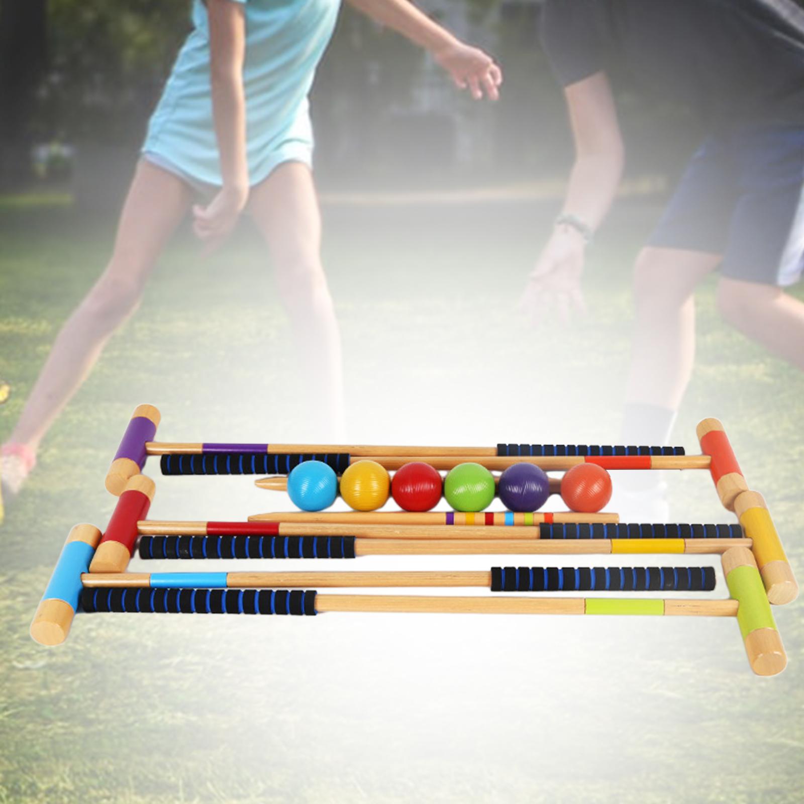 Ensemble de croquet 6 pièces p - Croquet Set Lawn avis et prix