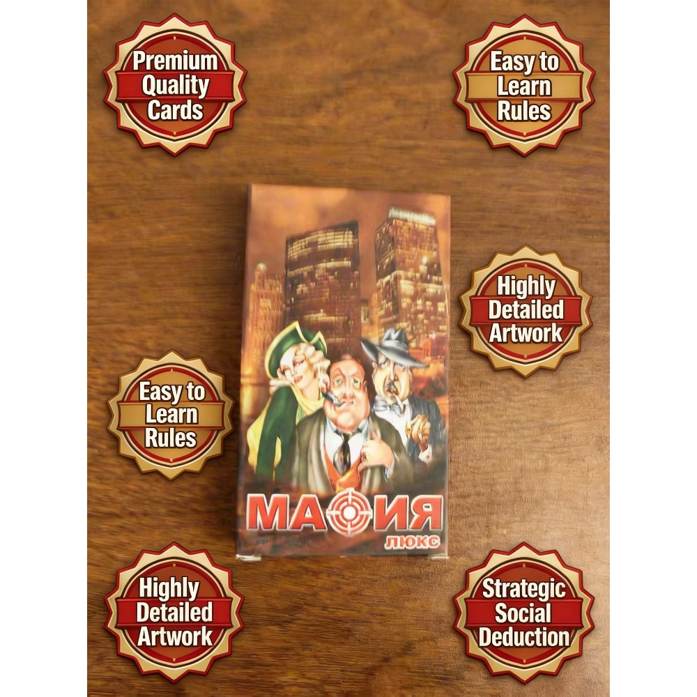 Jeu Mafia Party - Édition russ - Party Games Mafia avis et prix