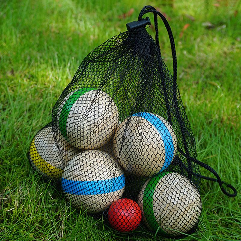 Boules de bocce en bois, 7 piè - Bocce Ball Lawn avis et prix