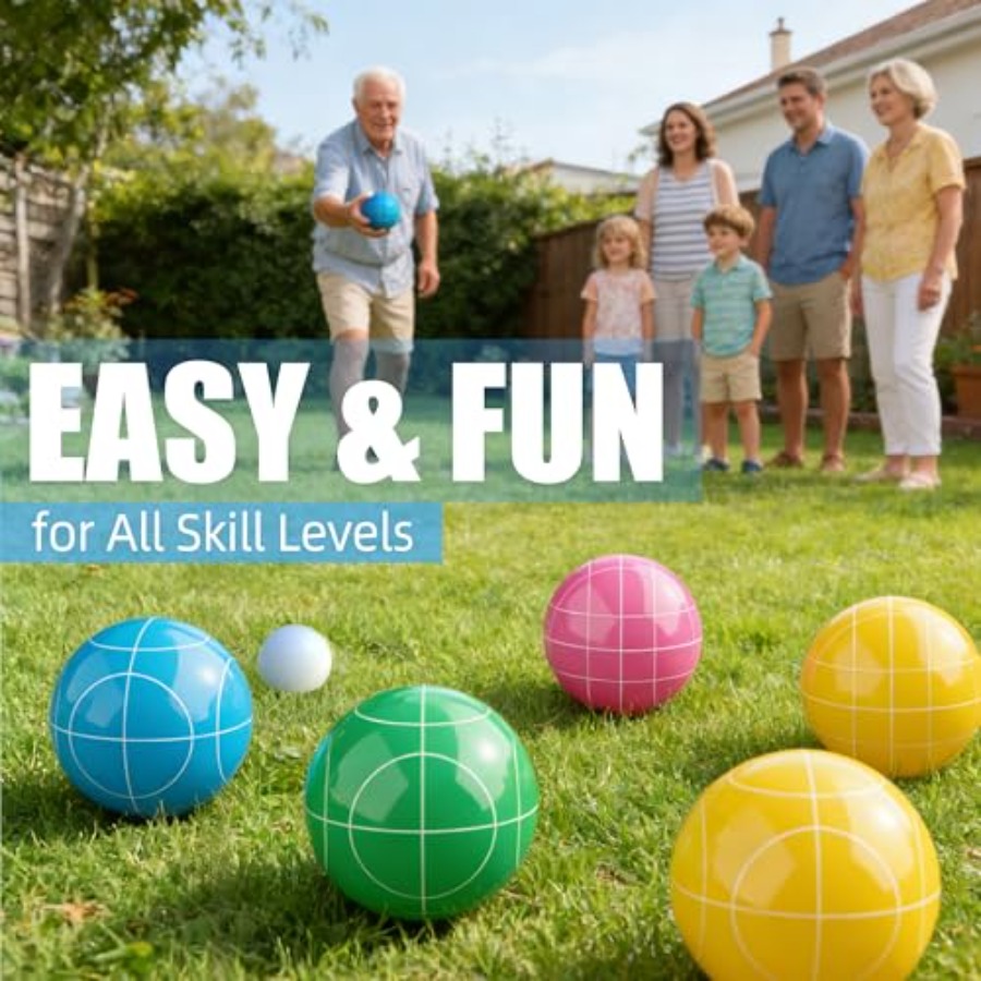 Ensemble de boules de pétanque - Bocce Ball Lawn avis et prix