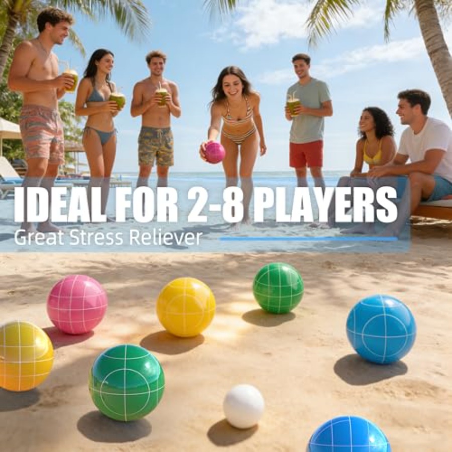 Ensemble de boules de pétanque - Bocce Ball Lawn avis et prix