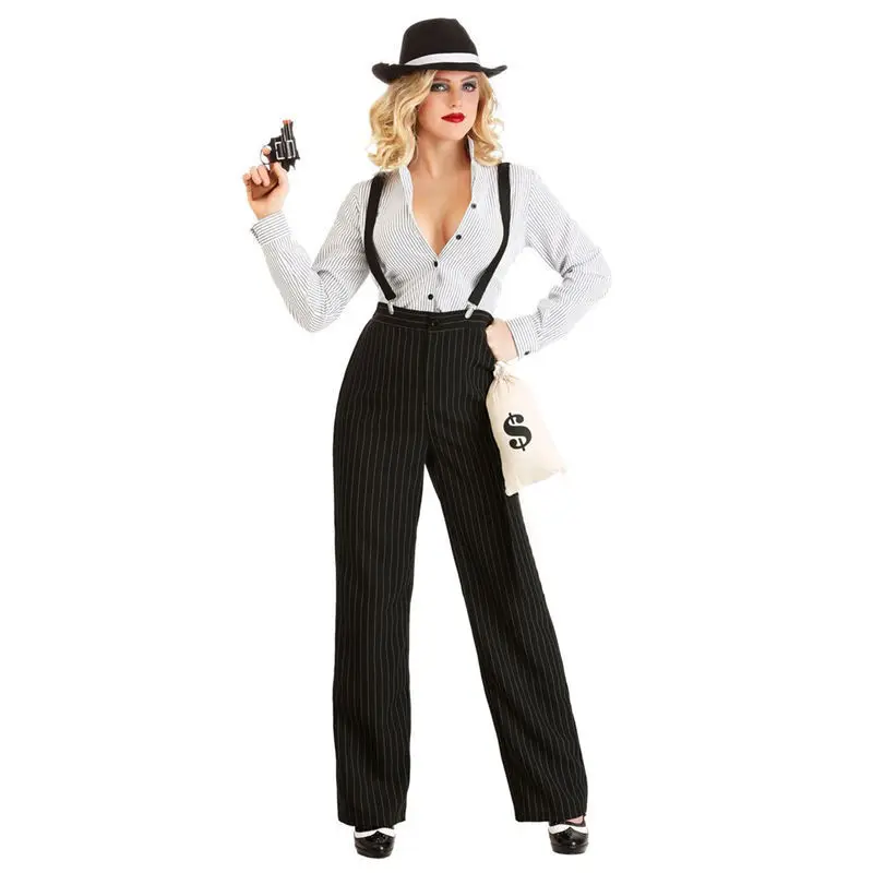Costumes de cosplay de gangste - Party Games Mafia avis et prix