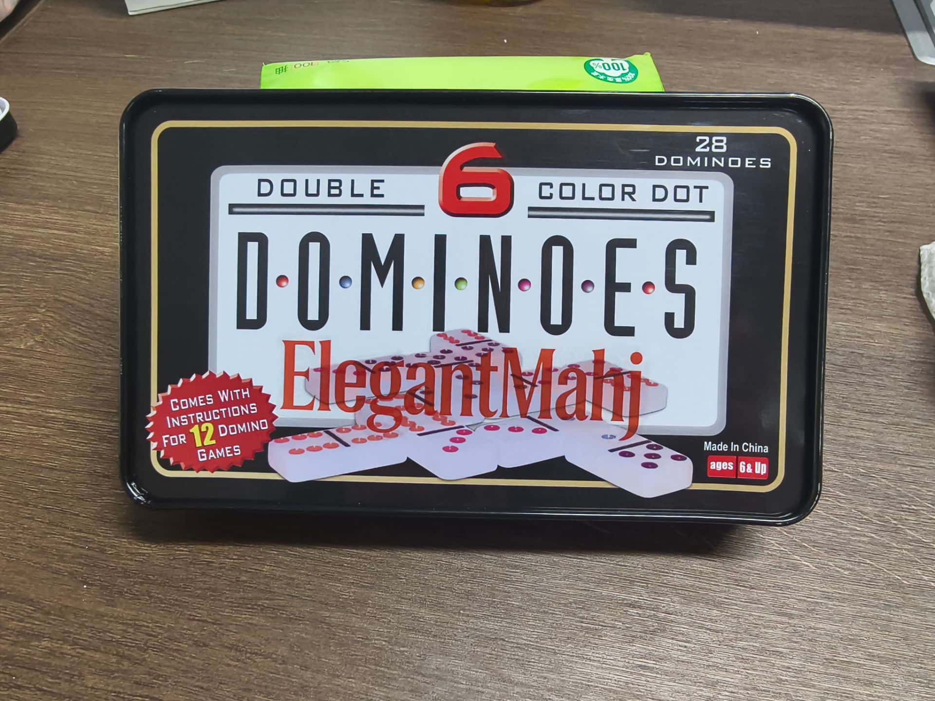 Jeu de dominos Double Six élég - Party Games Board Game avis et prix