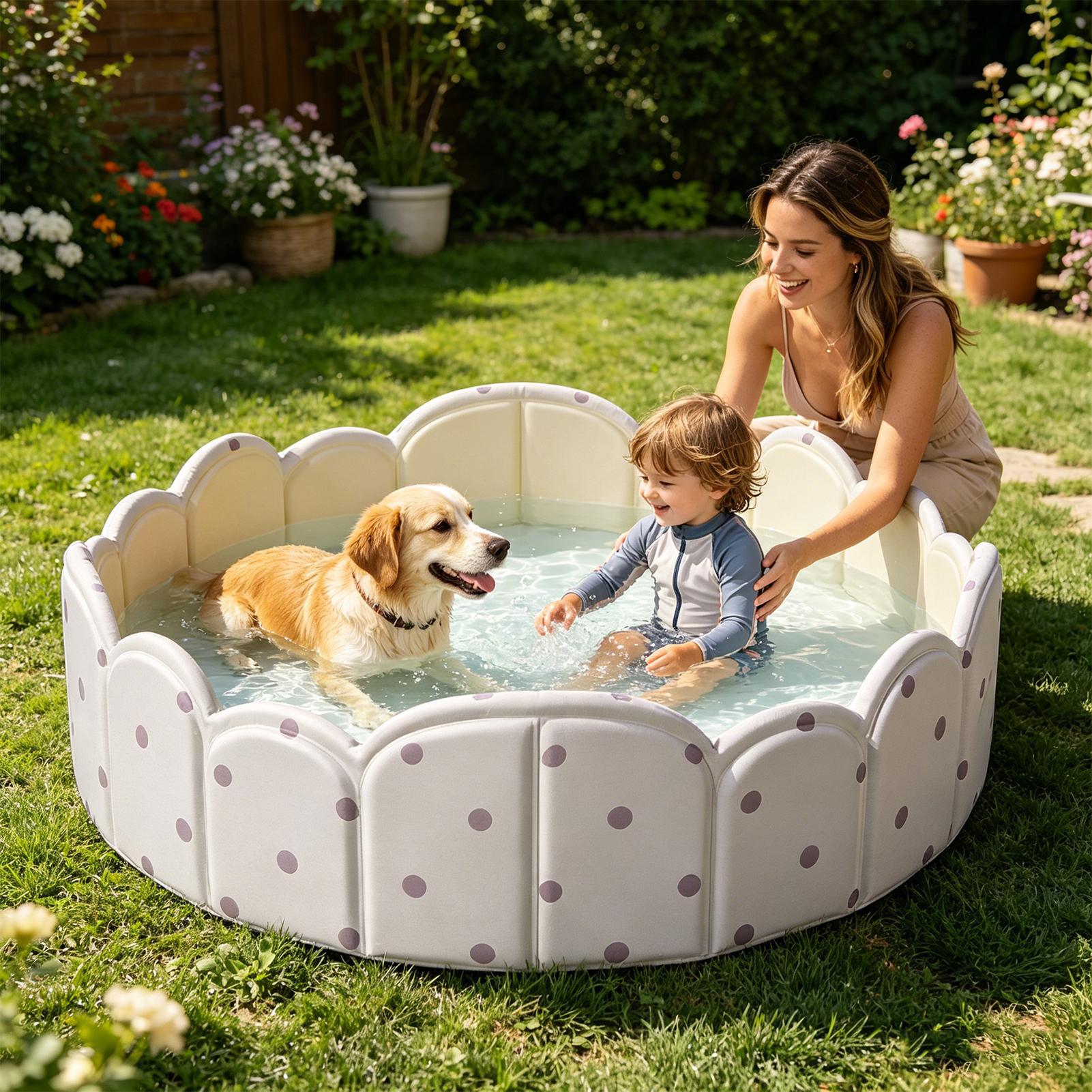 Piscine pliable pour animaux d - Kubb Game Yard avis et prix
